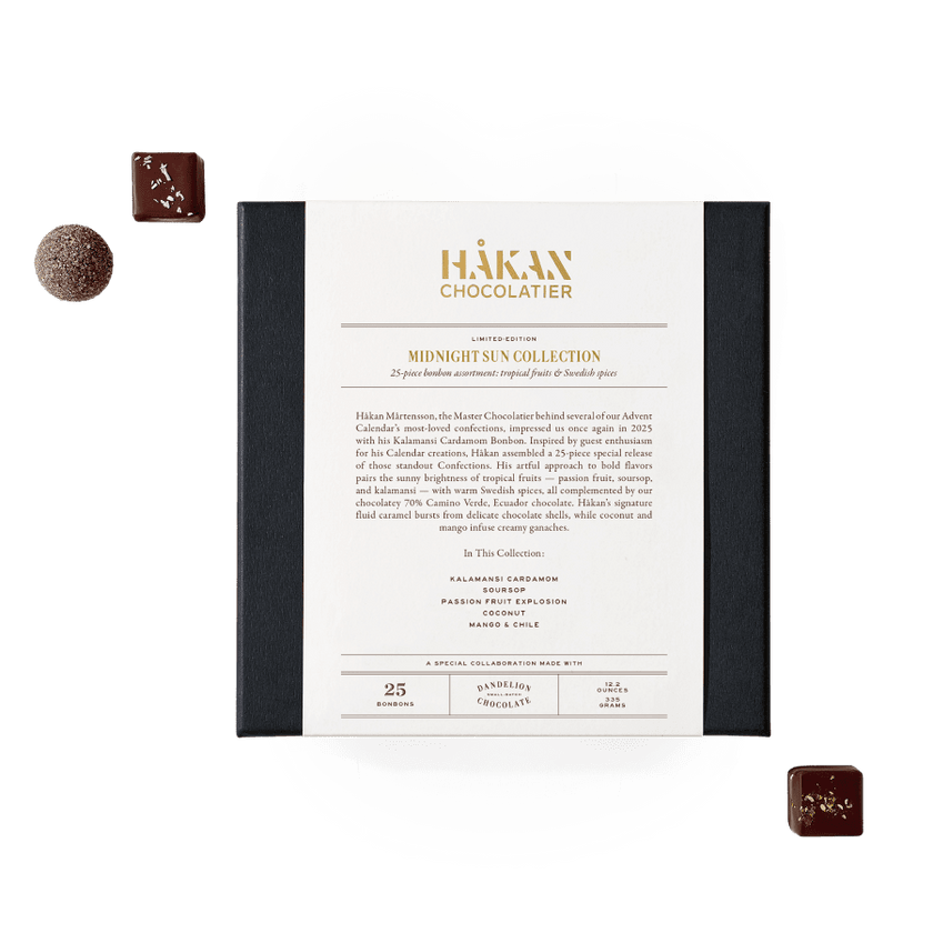 Dandelion Chocolate Midnight Sun Collection