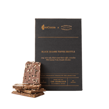 NeoCocoa Collaborator Black-Sesame Toffee Brittle