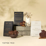 NeoCocoa Collaborator Black-Sesame Toffee Brittle Toffee Trio
